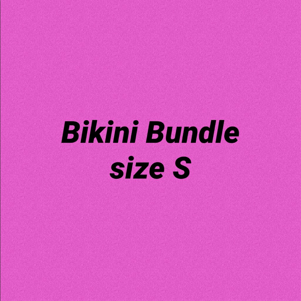 Bikini’s!